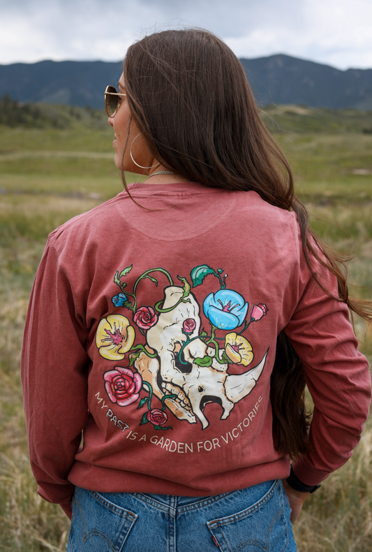 My Past Is a Garden Brick Long Sleeve T
